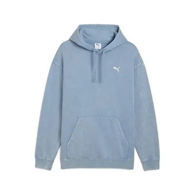 Puma ESS ELEVATED Relaxed Wash Hoodie FL – Cool Blue