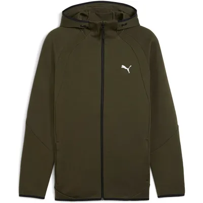Puma EVOSTRIPE FZ Hoodie DK – DARK OLIVE