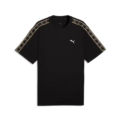 Puma ESS ELEVATED TAPE Relaxed Tee – PUMA BLACK