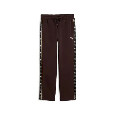 Puma ESS ELEVATED TAPE Relaxed Sweatpants FL op – CHOCOLATE FONDUE