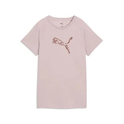 Puma ESS SEQUINS Tee – MISTY PINK
