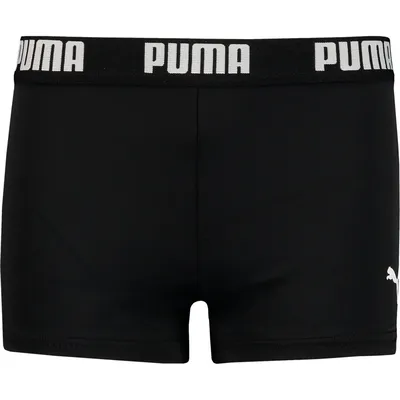 PUMA SWIM BOYS LOGO TRUNKS 1P – BLACK