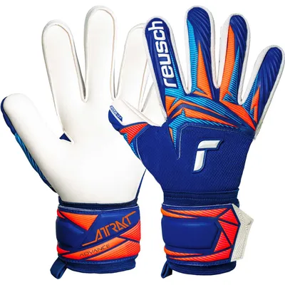 Reusch Attrakt Advance – sharp blue / white / shocking orange