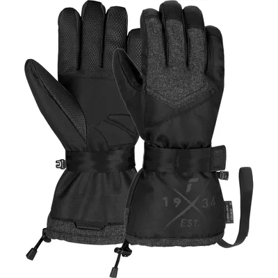 Reusch Baseplate R-TEX™ XT Junior – black/black melange