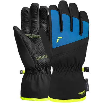 Reusch Wonder R-TEX® XT Junior – BLCK/BRIL BLU/SAFETY
