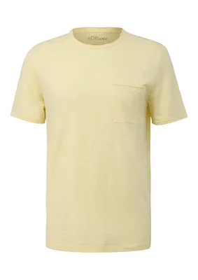 s.Oliver T-Shirt Herren – YELLOW