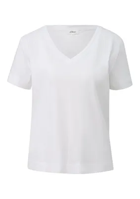 s.Oliver T-Shirt Damen – WHITE