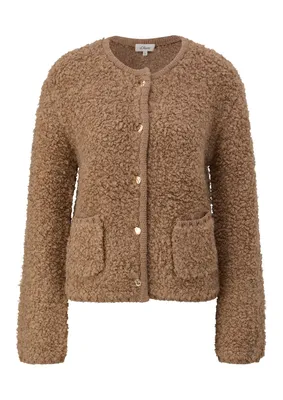 s.Oliver Damen Strickjacke – BROWN