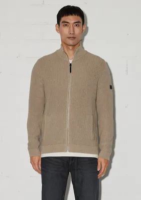 s.Oliver Herren Strickjacke – BROWN