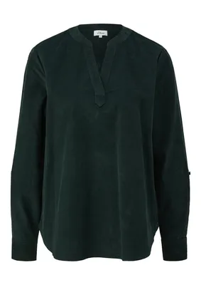 s.Oliver Damen Bluse – BLUE GREEN