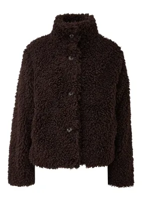 s.Oliver Teddyjacke – BROWN