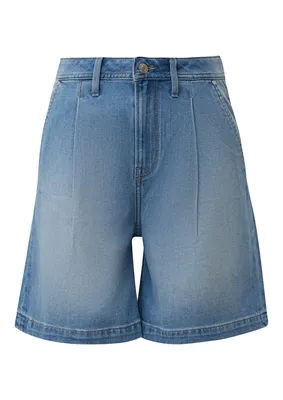 s.Oliver Jeans-Shorts Suri / Regular Fit / Mid Rise / Wide Leg – BLUE