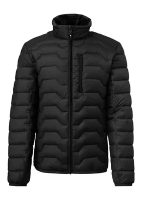 s.Oliver Outdoor-Jacke mit Kontrast-Details und Stehkragen – GREY/BLACK