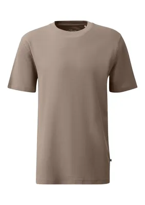 s.Oliver T-Shirt aus reiner Baumwolle – BROWN
