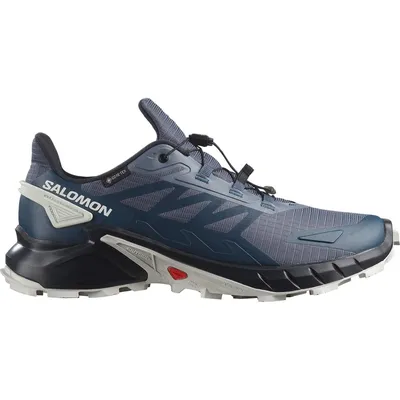 Salomon SHOES SUPERCROSS 4 GTX Grisai/Dark N/Spe – GRISAILLE/DARK NAVY/S