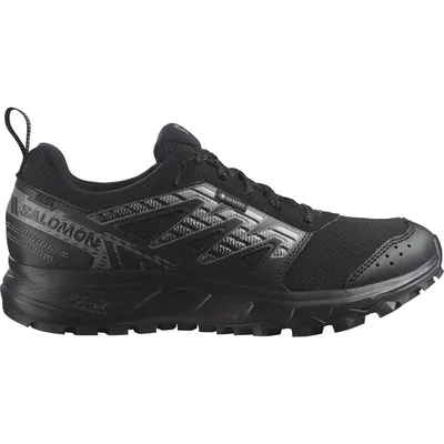 Salomon SHOES WANDER GTX W Black/Pkite – BLACK/PLUM KITTEN/GUL
