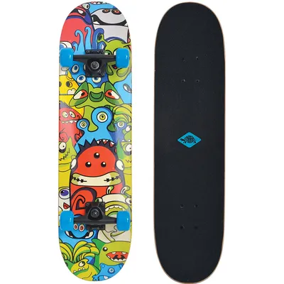 Schildkröt FUN Sports Skateboard SLIDER 31´ Monsters – Keine Farbe