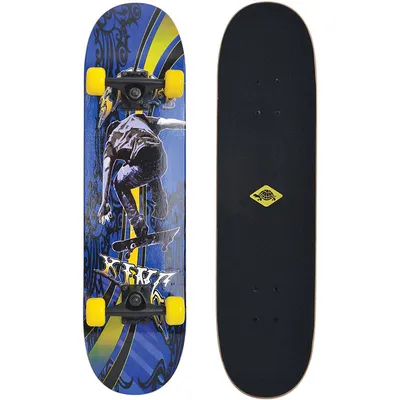 Schildkröt FUN Sports Skateboard SLIDER 31´ Cool King – Keine Farbe