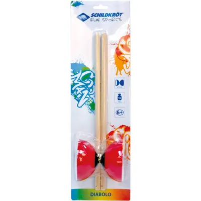 Schildkröt FUN Sports DIABOLO SET (inkl. Stäbe + Schnur) auf Karte – KEINE FARBE