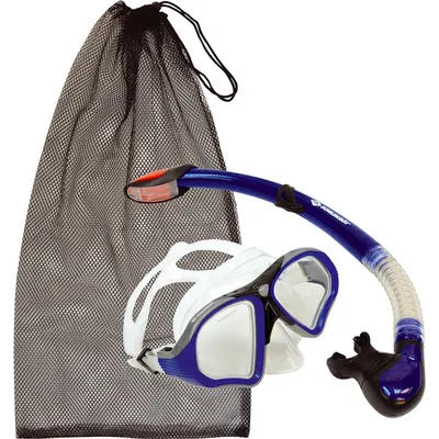 Schildkröt Schnorchel Set PALAU (2-teilig, im PET-Blister + Meshbag) – KEINE FARBE