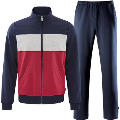 Schneider Sportswear BLAIRM-ANZUG – REDWINE/DUNKELBLAU