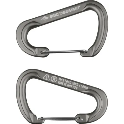 SEA TO Summit Accessory Carabiner Large Set 2pcs – GREY
