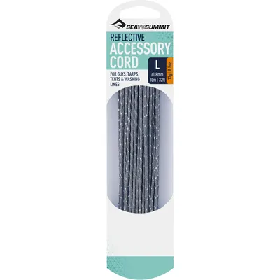 SEA TO Summit Reflective Accessory Cord – Grey-1,8mm - 10m