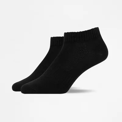 Snocks Quarter Socks Uni, 2pcs – Schwarz