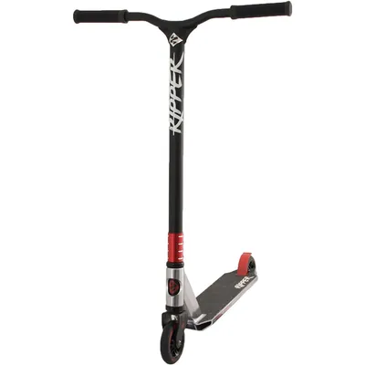 Streetsurfing *Street Surfing "RIPPER"- Stunt-Scooter, silver/red/black – Keine Farbe