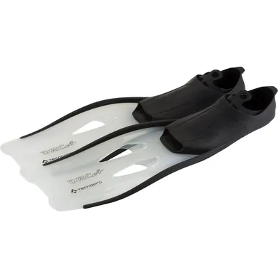 Tecnopro Flosse Orca – Transparent / Schwarz