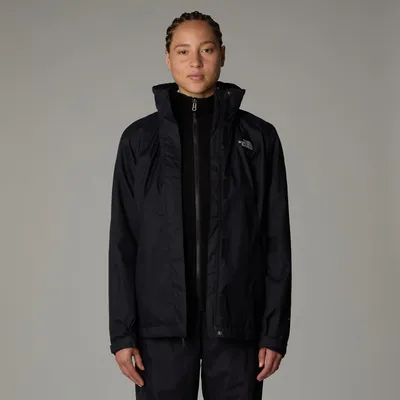 The North Face W EVOLVE II TRI JKT – TNF BLACK/TNF BLACK