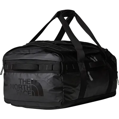 The North Face BASE CAMP VOYAGER DUFFEL 62L – TNF BLACK/ASPHALT GRE