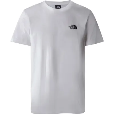 The North Face M SS SIMPLE DOME TEE – Weiß
