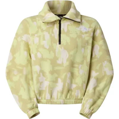 The North Face W MOUNTAIN ATHLETICS FLEECE 1/ – Lemon Mist Painted Moun