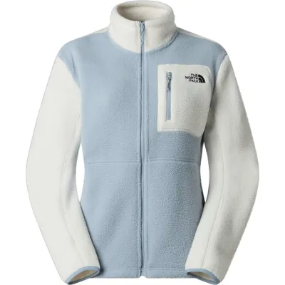 The North Face W YUMIORI FULL ZIP – Frost Grey/White Dune/F