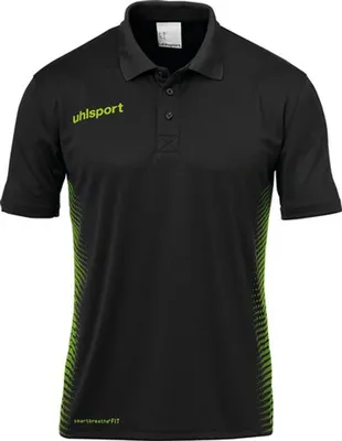 Uhlsport SCORE POLO SHIRT – schwarz/fluo grün