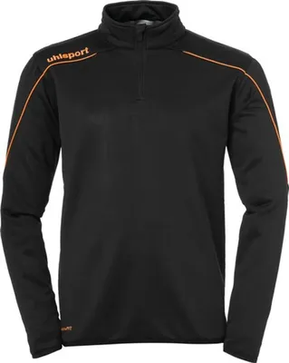 Uhlsport Stream 22 1/4 ZIP TOP – schwarz/fluo orange