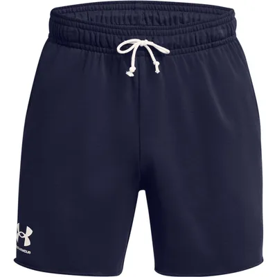 Under Armour UA RIVAL TERRY 6IN SHORT – MIDNIGHT NAVY