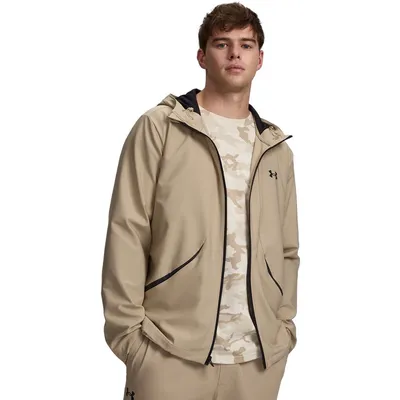 Under Armour UA UNSTOPPABLE WOVEN JACKET – CITY KHAKI