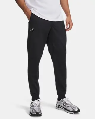 Under Armour SPORTSTYLE TRICOT JOGGER – BLACK