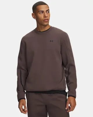Under Armour UA UNSTOPPABLE FLC CREW – PEPPERCORN