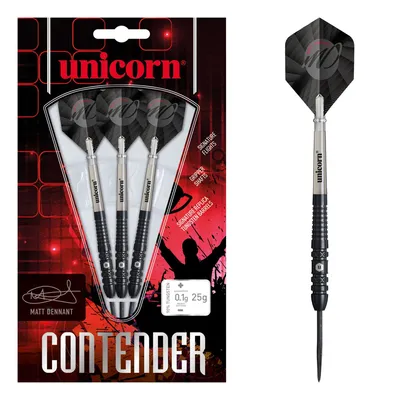 Unicorn Contender Matt Dennant 25g Steel Tip 90% Tungsten