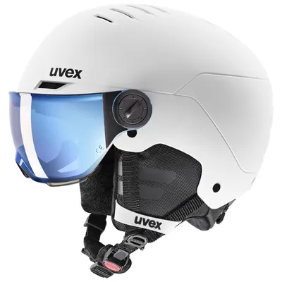 uvex rocket jr visor – Weiß / Schwarz matt
