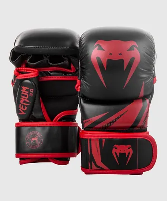 Venum Challenger 3.0 Sparringhandsc – Schwarz / Rot