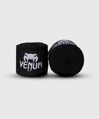 Venum Kontact Boxing Hand Wraps 4,5m – Schwarz / Weiß