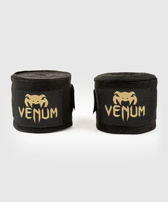 Venum Kontact Boxing Hand Wraps 4,5m – BLK/GLD