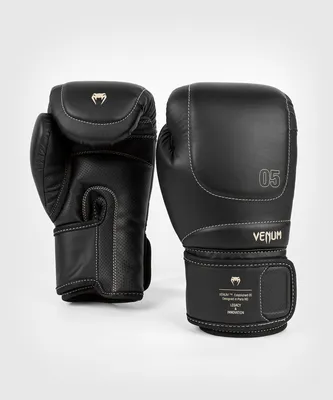 Venum Impact Evo Boxing Gloves – BLACK/BEIGE