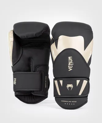 Venum Challenger 4.0 Boxing Gloves – Schwarz / Beige
