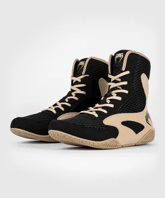 Venum Contender Boxing Shoes – Schwarz / Sand