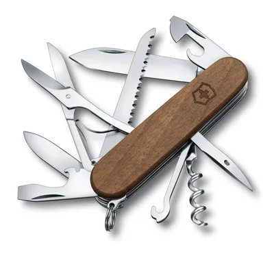 Victorinox Huntsman Wood, 91 mm, braun